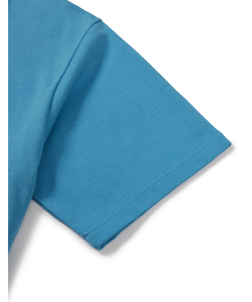 MMLG（エムエムエルジー）の「[Mmlg] MM EMB. HF-T (TURQUOISE BLUE)（Tシャツ/カットソー・レディース・その他・SMALL/MEDIUM/LARGE/X-LARGE）」の6枚目の写真