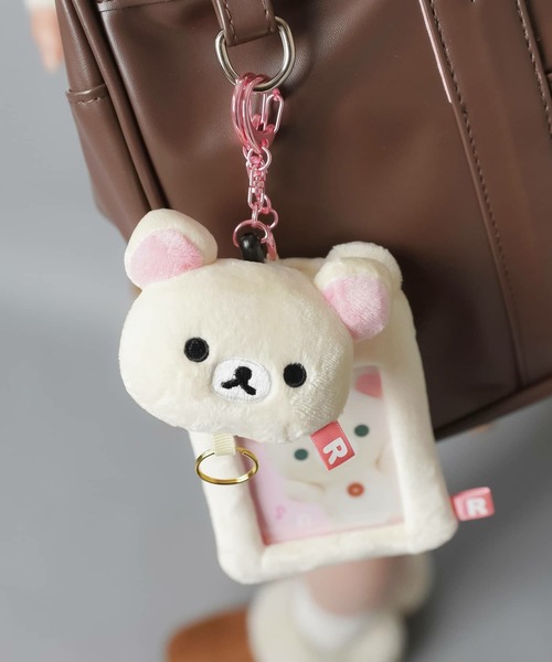 nini toys/ニニトイズ】≪リラックマ≫ぬいぐるみリールキーホルダー