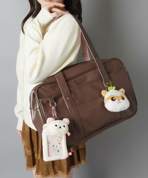 nini toys/ニニトイズ】≪リラックマ≫ぬいぐるみリールキーホルダー