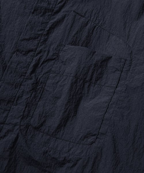 NONBLANK(ノンブランク)の「ウィンドブレーカーシャツ_ダークネイビー(シャツ/ブラウス・レディース・その他・LARGE/X-LARGE)」の4枚目の写真