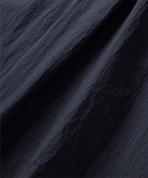 NONBLANK(ノンブランク)の「ウィンドブレーカーシャツ_ダークネイビー(シャツ/ブラウス・レディース・その他・LARGE/X-LARGE)」の7枚目の写真