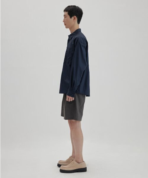 NONBLANK(ノンブランク)の「ウィンドブレーカーシャツ_ダークネイビー(シャツ/ブラウス・レディース・その他・LARGE/X-LARGE)」の10枚目の写真