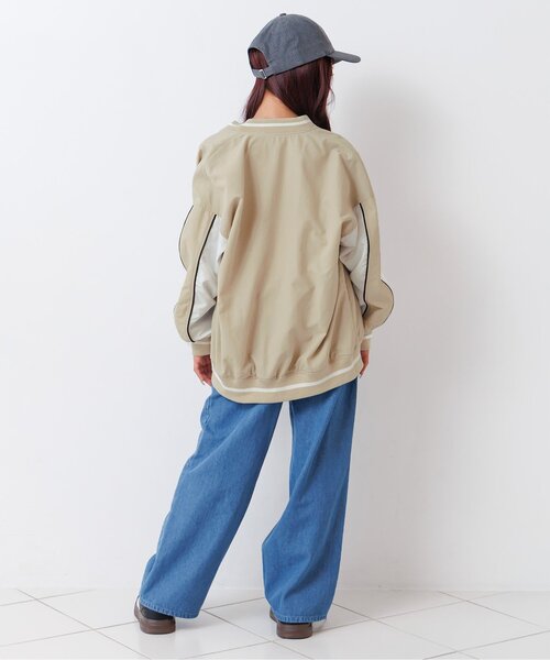 algy（アルジー）の「BIGスタジャン（スタジャン・キッズ・ベージュ/ネイビー/ブラック・130/140/150/160）」の5枚目の写真