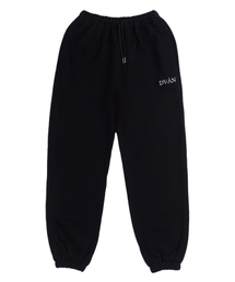 DVAN（ドゥヴァン）の「BASIC LOGO JOGGER PANTS BLACK Basic Logo Jogger Pants（スウェットパンツ）」