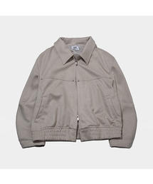 PLACESTUDIOMAN（プレイススタジオメンズ）の「Vintage Washed Overfit Minimal Suede Blouson Jacket [Beige]（MA-1・メンズ）」