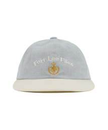 FORTLEEFILES（フォートリーファイルズ）の「FLF アーチロゴ 6パネルキャップ（ライトブルー/アイボリー）（キャップ）」