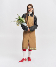 ARWW（エーアールダブリューダブリュー）の「Baguette check apron one-piece（エプロン）」