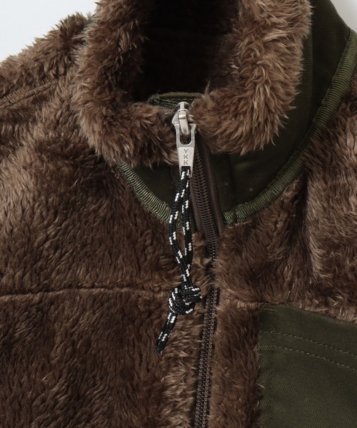 OMNES（オムネス）の「ボアフリースジャケット KIDS（その他アウター・キッズ・カーキ/ブラック/ブラウン・100cm/110cm/120cm）」の13枚目の写真