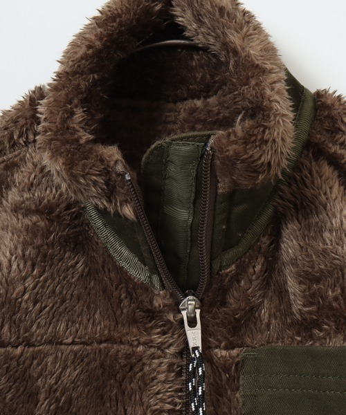 OMNES（オムネス）の「ボアフリースジャケット KIDS（その他アウター・キッズ・カーキ/ブラック/ブラウン・100cm/110cm/120cm）」の14枚目の写真