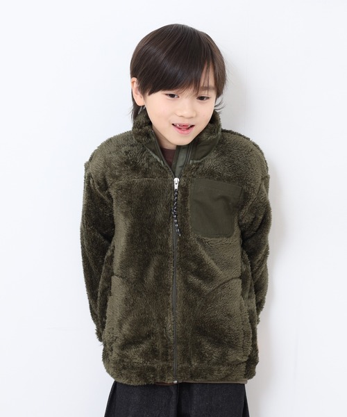 OMNES（オムネス）の「ボアフリースジャケット KIDS（その他アウター・キッズ・カーキ/ブラック/ブラウン・100cm/110cm/120cm）」の18枚目の写真