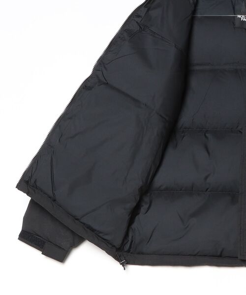 THE NORTH FACE(ザノースフェイス)の「ザ ノース フェイス THE NORTH FACE Wooly Nuptse Jacket_ウーリーヌプシジャケット(ダウンジャケット/コート・メンズ・ネイビー/チャコールグレー・SS/S/M/L/XL)」の5枚目の写真