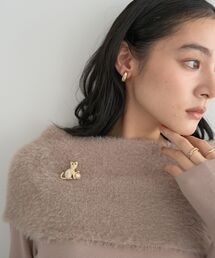 YECCA VECCA（イェッカヴェッカ）の「キャットパールブローチ（ブローチ/コサージュ）」