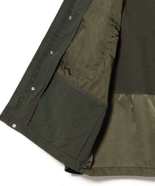 BEAMS(ビームス)の「3ファブリック クレイジー M65 ジャケット【ワイドフィット】(ブルゾン・メンズ・ブラック/オリーブ・M/L/XL/S)」の10枚目の写真