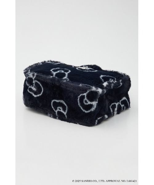 サンリオキャラクターズ)KITTY フェイクファートート（トートバッグ