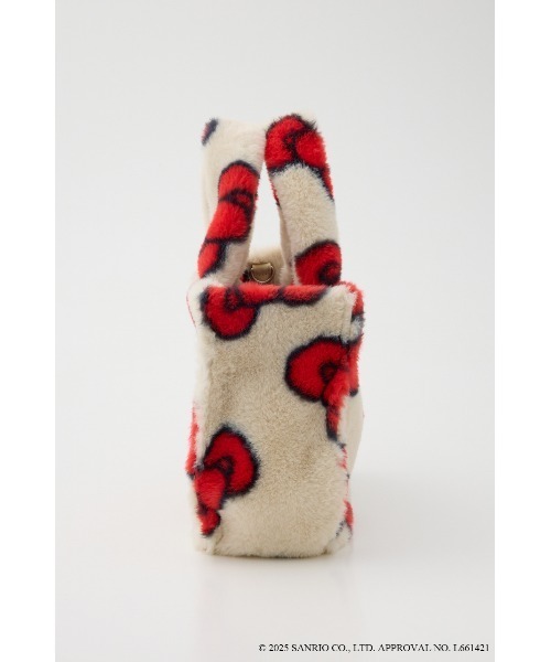 サンリオキャラクターズ)KITTY フェイクファートート（トートバッグ