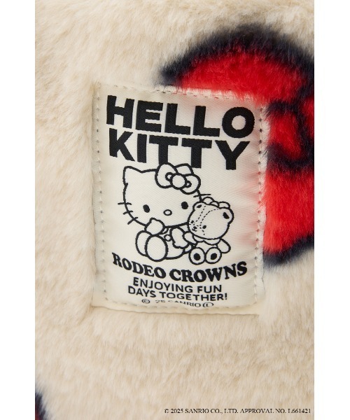 サンリオキャラクターズ)KITTY フェイクファートート（トートバッグ