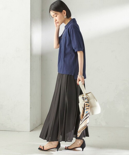 manipuri(マニプリ)の「manipuri: 26SS スカーフ 65×65(バンダナ/スカーフ・レディース・ライトカーキ/ベージュ系/ベージュ・ONE SIZE)」の20枚目の写真