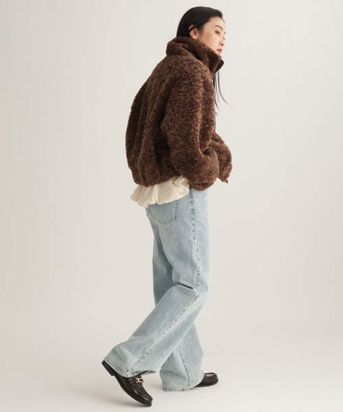 studio CLIP（スタディオクリップ）の「【daily CLIP】ルーズフレアビスチェ（キャミソール・レディース・ホワイト/チャコール・FREE）」の9枚目の写真