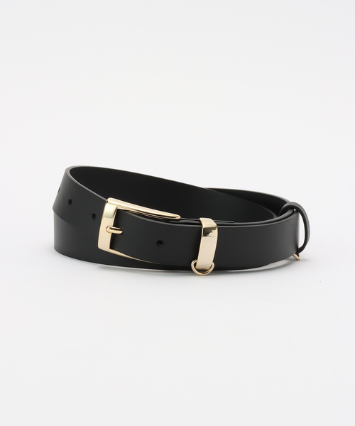 LEFIJE（レフィエ）の「【LEFIJE/レフィエ】別注2way chain leather belt（ベルト・レディース・ブラック/チョコ・85）」の8枚目の写真