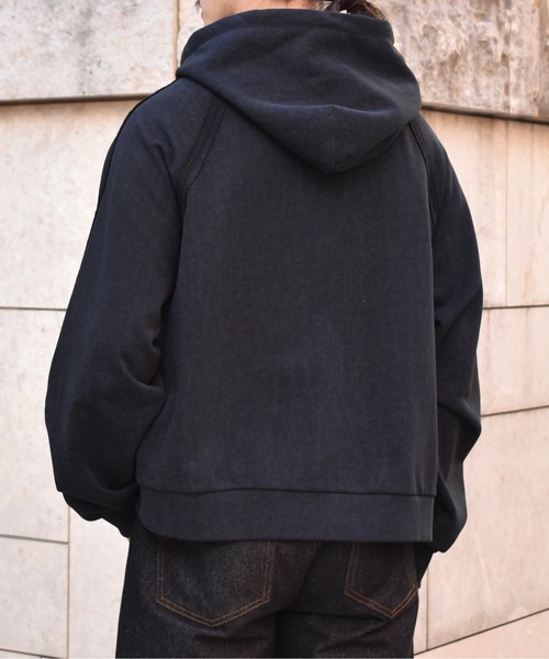Noen（ノエン）の「ワークフェードジップフーディー（パーカー・メンズ・ブラック・X-LARGE/LARGE/MEDIUM）」の4枚目の写真