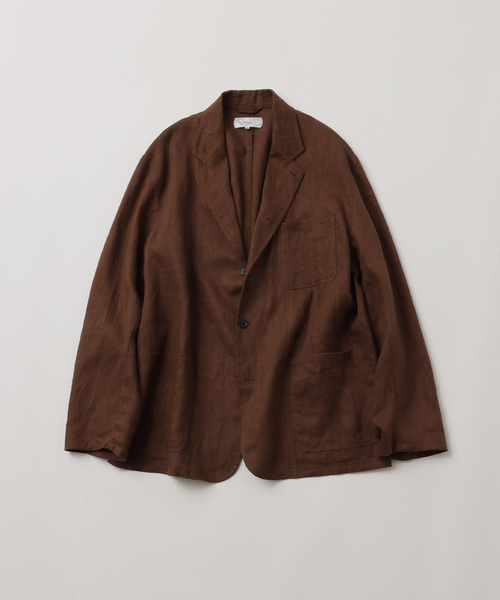 UNFOLLOW(アンフォロー)の「【FOLL / フォル】deep washed summer daily jacket(その他アウター・メンズ・ネイビー/ブラウン・3/2)」の1枚目の写真