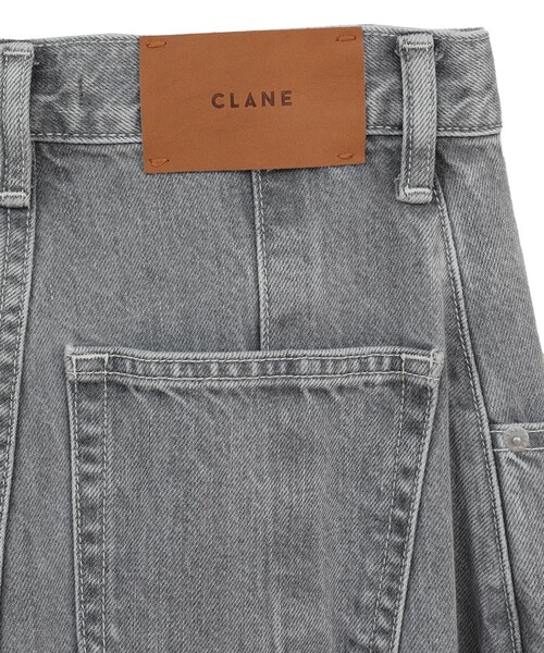CLANE（クラネ）の「【CLANE/クラネ】COCOON BULKY DENIM PANTS/コクーンバルキー デニムパンツ（デニムパンツ・レディース・グレー/ブルー・0/1/2）」の7枚目の写真