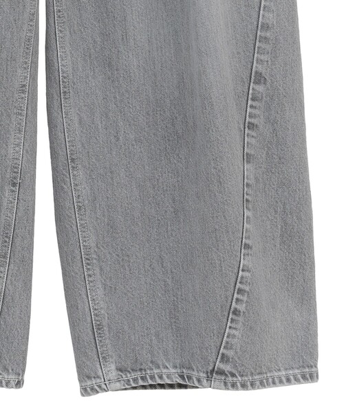 CLANE（クラネ）の「【CLANE/クラネ】COCOON BULKY DENIM PANTS/コクーンバルキー デニムパンツ（デニムパンツ・レディース・グレー/ブルー・0/1/2）」の8枚目の写真