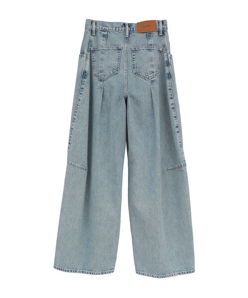 CLANE（クラネ）の「【CLANE/クラネ】COCOON BULKY DENIM PANTS/コクーンバルキー デニムパンツ（デニムパンツ・レディース・グレー/ブルー・0/1/2）」の10枚目の写真