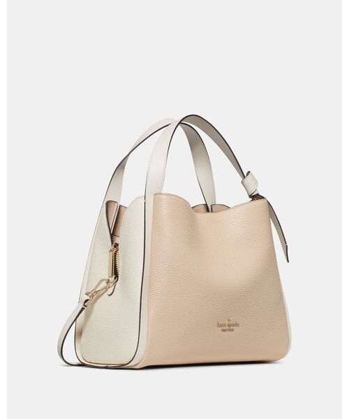 kate spade new york(ケイトスペード ニューヨーク)の「ノット カラーブロック コンバーチブル キャリーオール(ハンドバッグ・レディース・ホワイト・ONESIZE)」の6枚目の写真