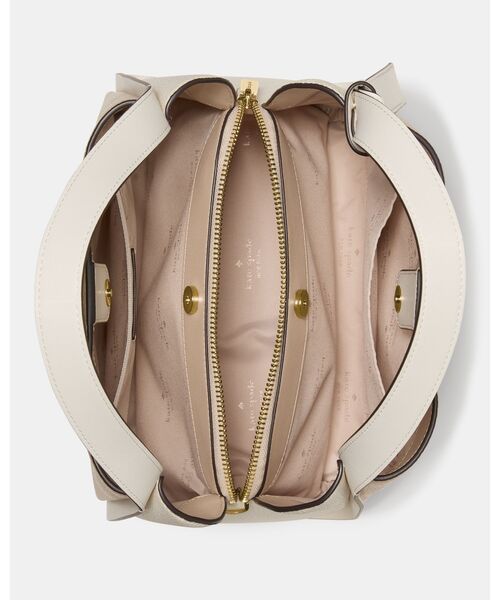 kate spade new york(ケイトスペード ニューヨーク)の「ノット カラーブロック コンバーチブル キャリーオール(ハンドバッグ・レディース・ホワイト・ONESIZE)」の2枚目の写真