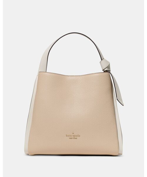 kate spade new york（ケイトスペード ニューヨーク）の「ノット カラーブロック コンバーチブル キャリーオール（ハンドバッグ・レディース・ホワイト・ONESIZE）」の6枚目の写真