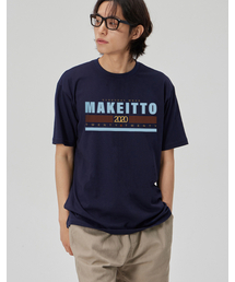 MAKEITTO（メイキット）の「[TWENTY TWENTY] CREW NECK TEE_NAVY（Tシャツ/カットソー）」