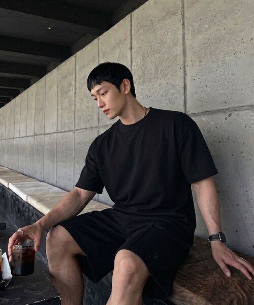 PHERMENON(フェルメノン)の「エッセンシャルオーバーサイズショートスリーブ - ホワイト(Tシャツ/カットソー・メンズ・ホワイト・1/2/3)」の10枚目の写真