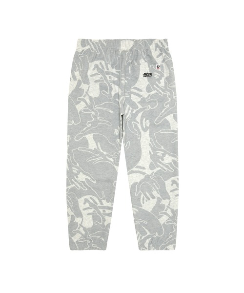 AAPE BY A BATHING APE（エーエイプバイアベイシングエイプ）の「AAPE NOW CLOVER SWEAT PANTS（スウェットパンツ・メンズ・グレー系その他7・SMALL/X-LARGE/LARGE/MEDIUM）」の2枚目の写真