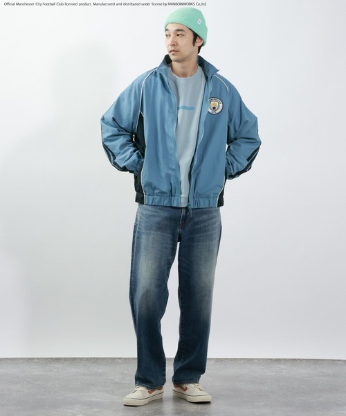 BAYFLOW(ベイフロー)の「【マンチェスター・シティFC】ナイロンブルゾン(ブルゾン・メンズ・ブルー/ブラック・LARGE/MEDIUM)」の15枚目の写真