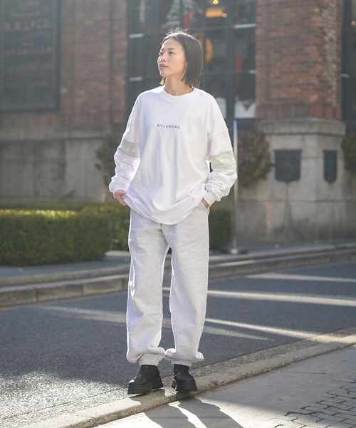 BILLABONG(ビラボン)の「【直営店限定】BILLABONG メンズ R SLEEVE LINE ロンT 【2026年春夏モデル】/ビラボン袖ライン柄長袖ロンT(Tシャツ/カットソー・メンズ・グリーン系その他/ホワイト/アイボリー/ブラック・LARGE/X-LARGE/MEDIUM)」の12枚目の写真