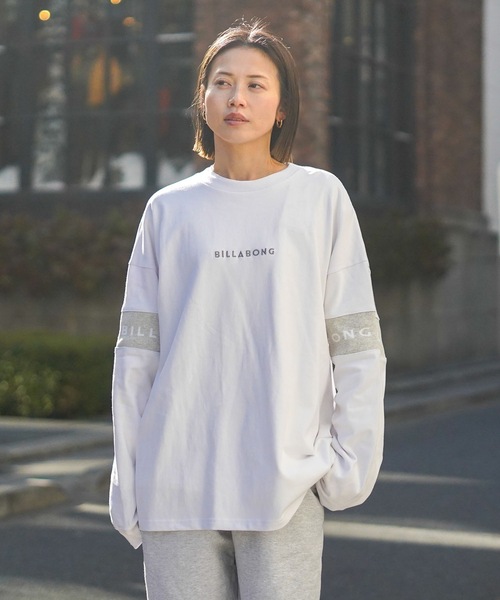 BILLABONG(ビラボン)の「【直営店限定】BILLABONG メンズ R SLEEVE LINE ロンT 【2026年春夏モデル】/ビラボン袖ライン柄長袖ロンT(Tシャツ/カットソー・メンズ・グリーン系その他/ホワイト/アイボリー/ブラック・LARGE/X-LARGE/MEDIUM)」の15枚目の写真