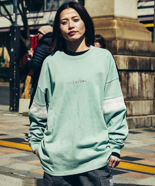 BILLABONG(ビラボン)の「【直営店限定】BILLABONG メンズ R SLEEVE LINE ロンT 【2026年春夏モデル】/ビラボン袖ライン柄長袖ロンT(Tシャツ/カットソー・メンズ・グリーン系その他/ホワイト/アイボリー/ブラック・LARGE/X-LARGE/MEDIUM)」の8枚目の写真