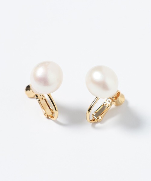 Andemiu(アンデミュウ)の「タンスイパールピアス/イヤリング644449(イヤリング・レディース・アイボリー/ホワイト系その他・FREE)」の14枚目の写真