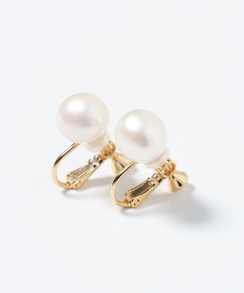 Andemiu(アンデミュウ)の「タンスイパールピアス/イヤリング644449(イヤリング・レディース・アイボリー/ホワイト系その他・FREE)」の15枚目の写真