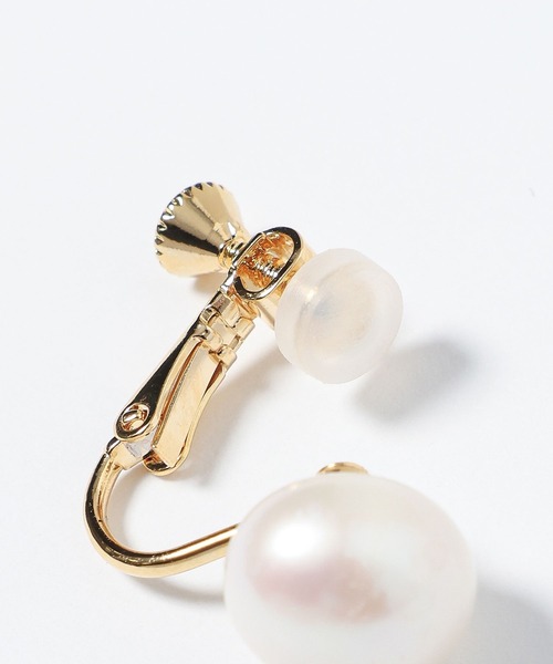 Andemiu(アンデミュウ)の「タンスイパールピアス/イヤリング644449(イヤリング・レディース・アイボリー/ホワイト系その他・FREE)」の19枚目の写真