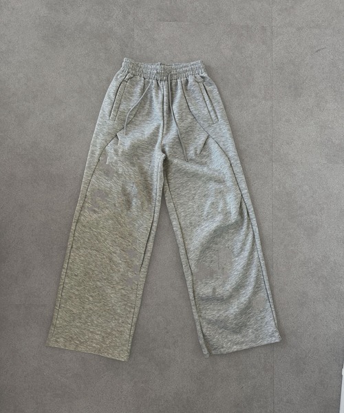 SHEPP(シープ)の「【26年春新作】バレルレッグルーズスウェットパンツ(その他パンツ・メンズ・グレー/ブラック・M/L)」の7枚目の写真
