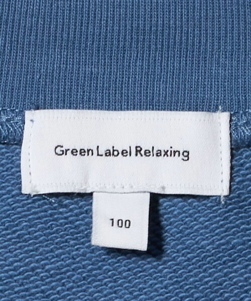 green label relaxing（グリーンレーベルリラクシング）の「裏毛 Vネック カーディガン / キッズ  100cm-160cm（カーディガン/ボレロ・キッズ・ベージュ/コバルトブルー/ブラック・130cm/120cm/100cm/140cm/110cm/150cm/160cm）」の20枚目の写真