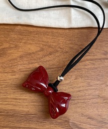 Revo.（レボ）の「アソートモチーフ ハート リボン ペンダント チョーカー ネックレス（ネックレス）」