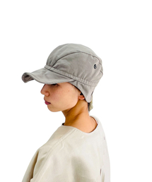 LOOLA KOOLA（ルラ クラ）の「ガーデニングペリカンハット_ヴィンテージグレー（キャップ）」