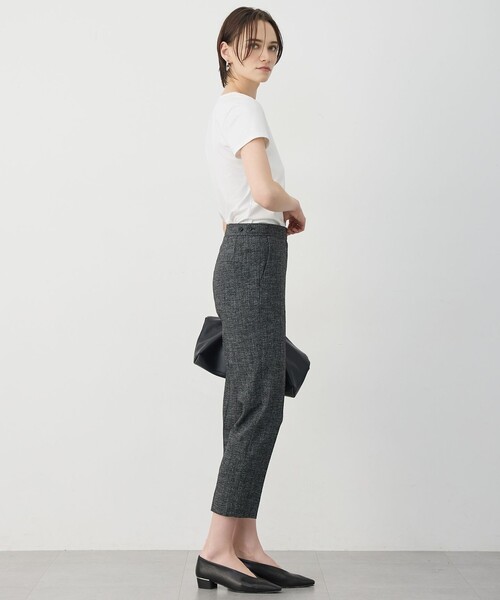 ICB(アイシービー)の「ミックスブッチャー クロップドパンツ(その他パンツ・レディース・ネイビー系9/ブラック系9・4/6/2)」の5枚目の写真