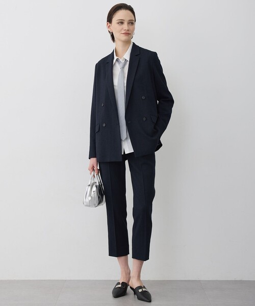 ICB(アイシービー)の「ミックスブッチャー クロップドパンツ(その他パンツ・レディース・ネイビー系9/ブラック系9・4/6/2)」の12枚目の写真
