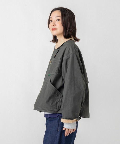 L.L.Bean（エルエルビーン）の「【JAPAN EDITION】ビーンズ・フィールド・コート（その他アウター・レディース・ダークオリーブ/オレンジ/タン・MEDIUM）」の4枚目の写真