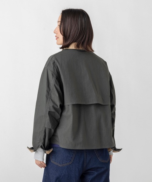 L.L.Bean（エルエルビーン）の「【JAPAN EDITION】ビーンズ・フィールド・コート（その他アウター・レディース・ダークオリーブ/オレンジ/タン・MEDIUM）」の5枚目の写真