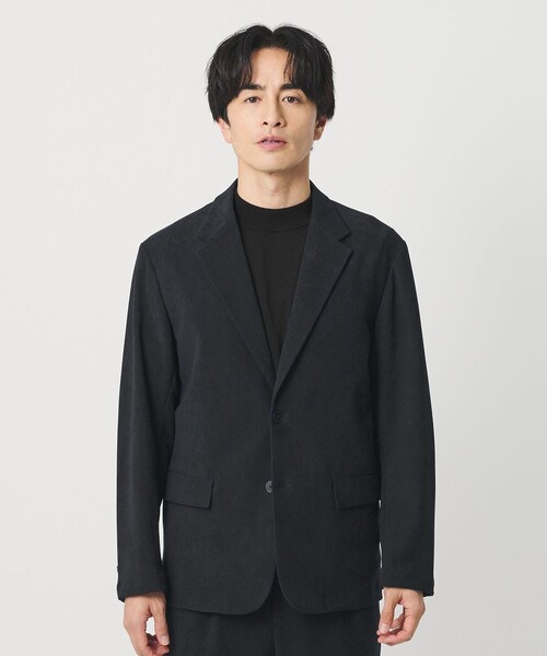BEAUTY&YOUTH UNITED ARROWS(ビューティーアンドユースユナイテッドアローズ)の「ブラッシュド ツイル 2B コンフォート ジャケット セットアップ対応可能(テーラードジャケット・メンズ・ダークグレー/ネイビー・M/L/XL/S)」の6枚目の写真